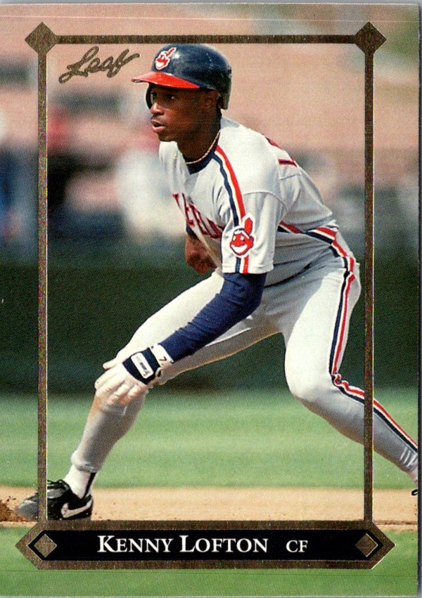 1992 Leaf Gold Rookies Kenny Lofton #BC-4