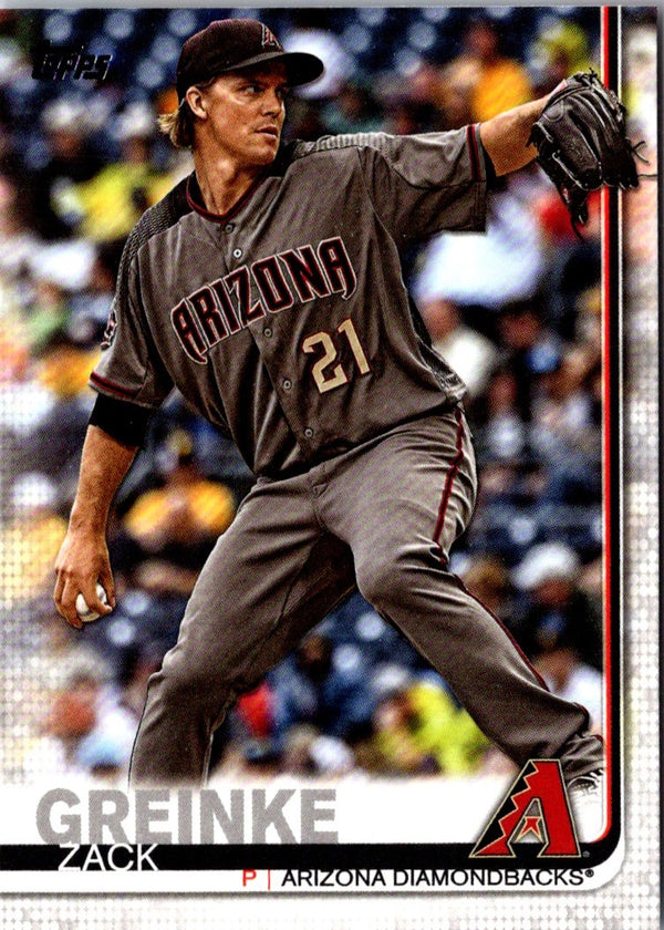 2019 Topps Zack Greinke #661