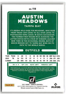 2021 Donruss Holo Red Austin Meadows