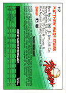 1992 Donruss The Rookies Matt Stairs