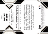 2019 Bowman Platinum Top Prospects Logan Webb #TOP-30