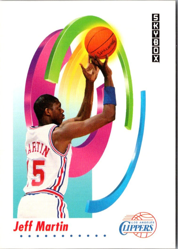 1991 SkyBox Jeff Martin #128