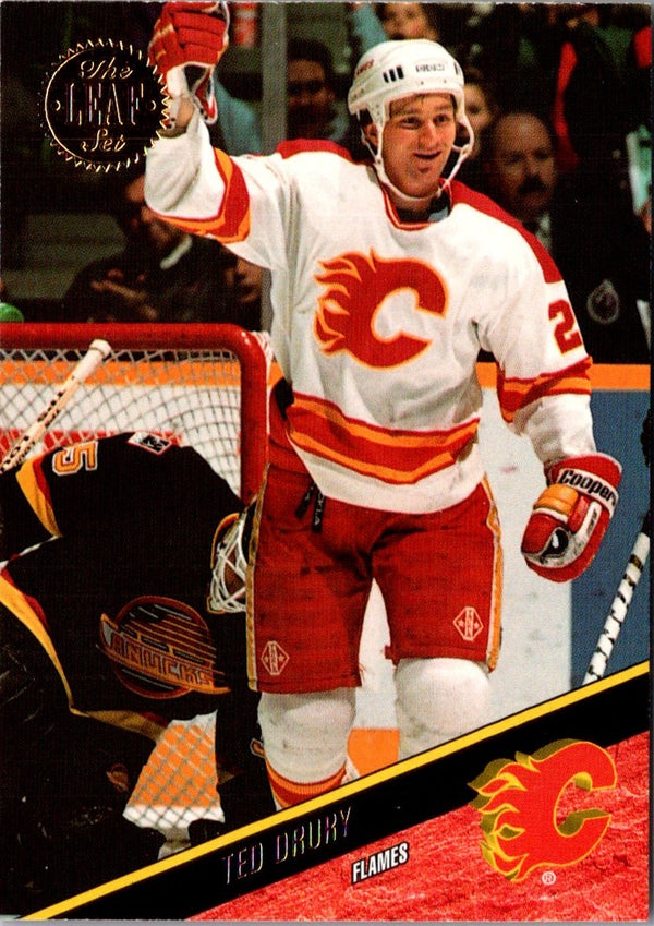 1993 Leaf Ted Drury #424
