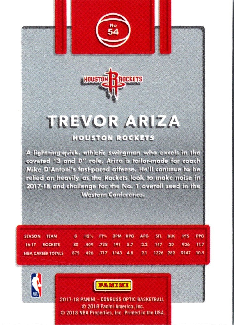 2017 Donruss Optic Trevor Ariza