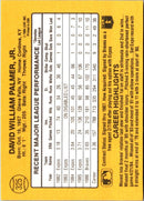 1987 Donruss David Palmer