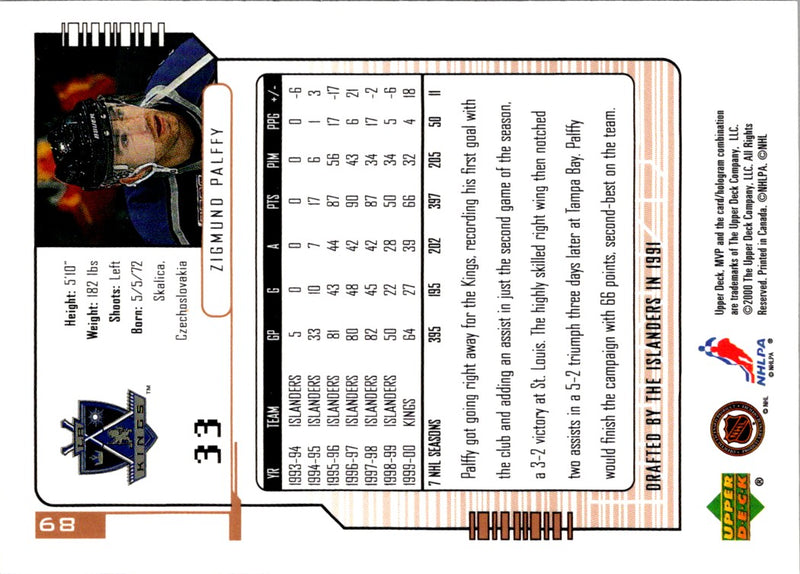 2000 Pacific Revolution Zigmund Palffy