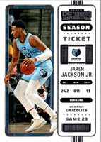 2022 Panini Contenders Season Ticket Jaren Jackson Jr. #76