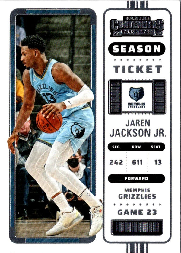 2022 Panini Contenders Season Ticket Jaren Jackson Jr. #76