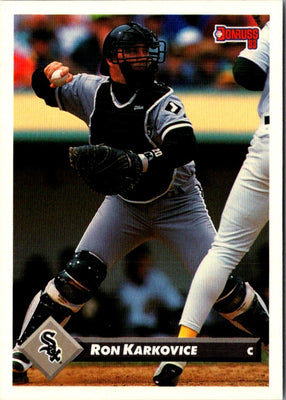 1993 Donruss Ron Karkovice #331