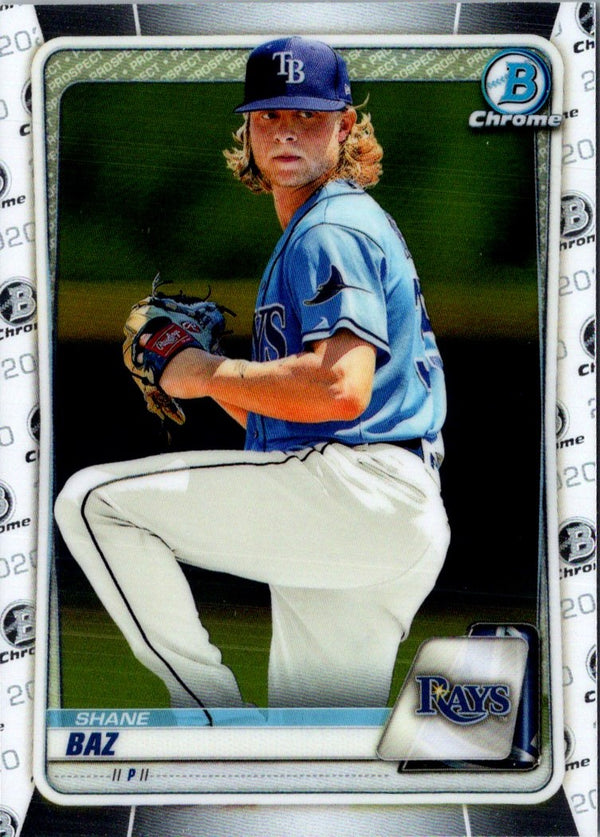 2020 Bowman Chrome Prospects Shane Baz #BCP-20