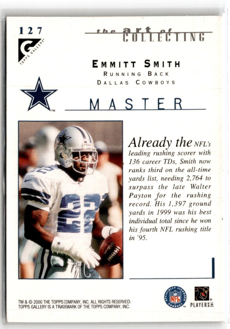 2000 Topps Gallery Emmitt Smith