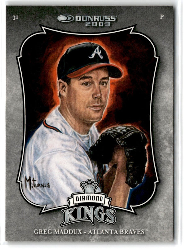 2002 Donruss Super Estrellas Precision De Lanzamiento Greg Maddux #2
