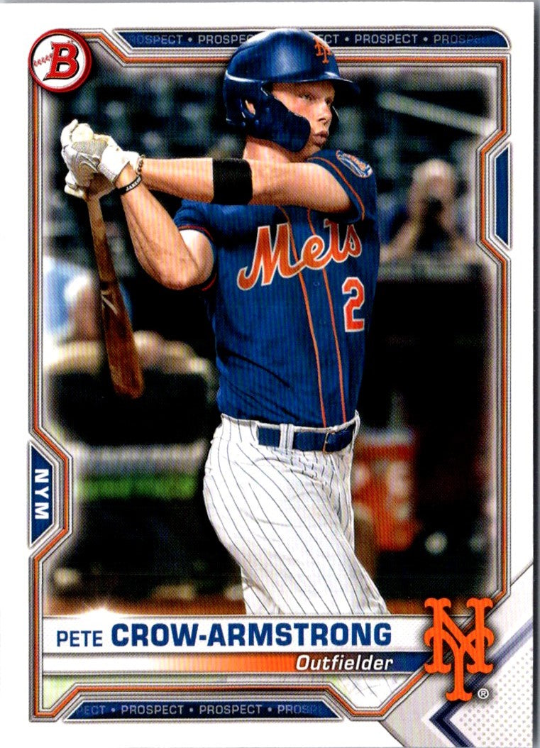 2021 Bowman Prospects Pete Crow-Armstrong