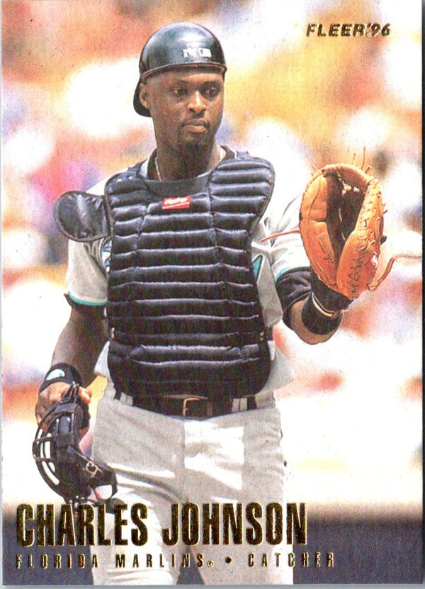 1996 Fleer Charles Johnson #388