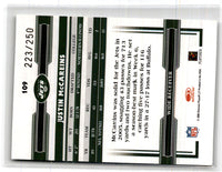2006 Donruss Threads Justin McCareins #109 223/250