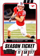 2021 Panini Contenders Draft Picks Game Ticket Red Cole Beasley