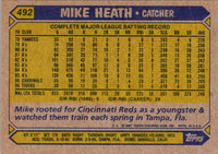 1987 Topps Mike Heath #492