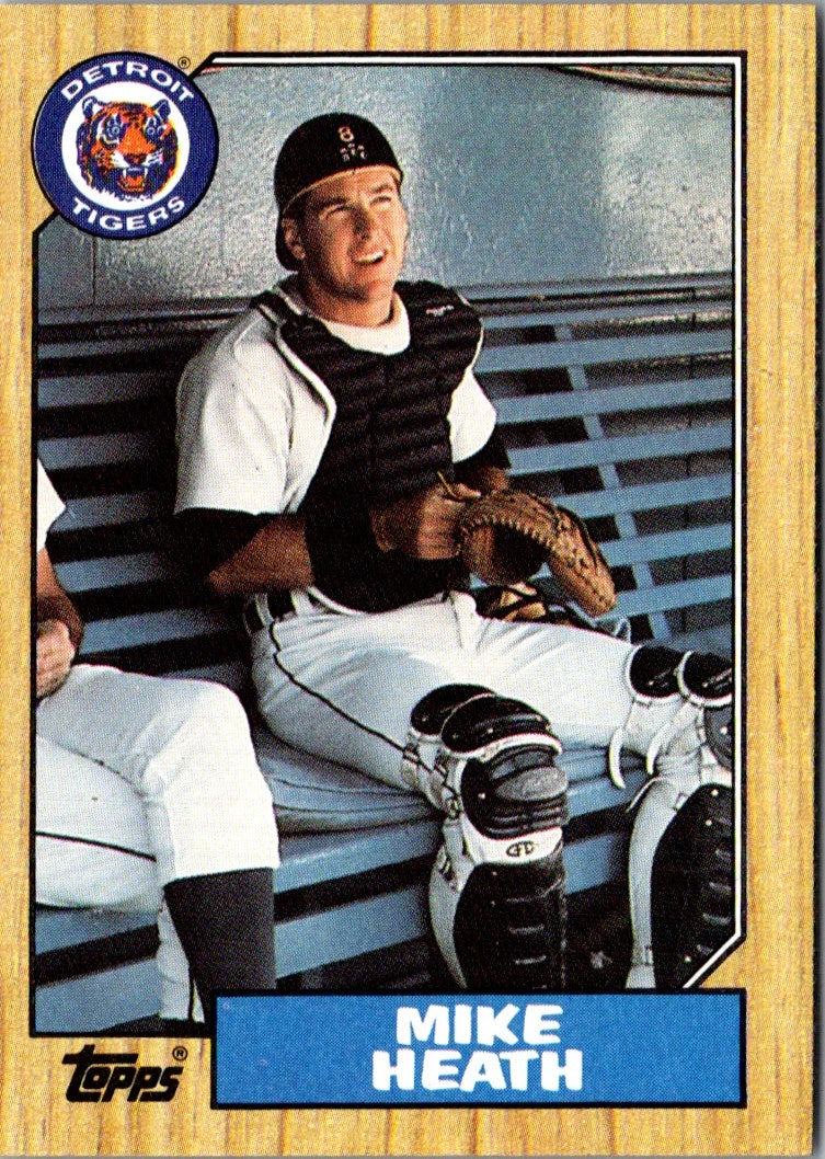 1987 Topps Mike Heath