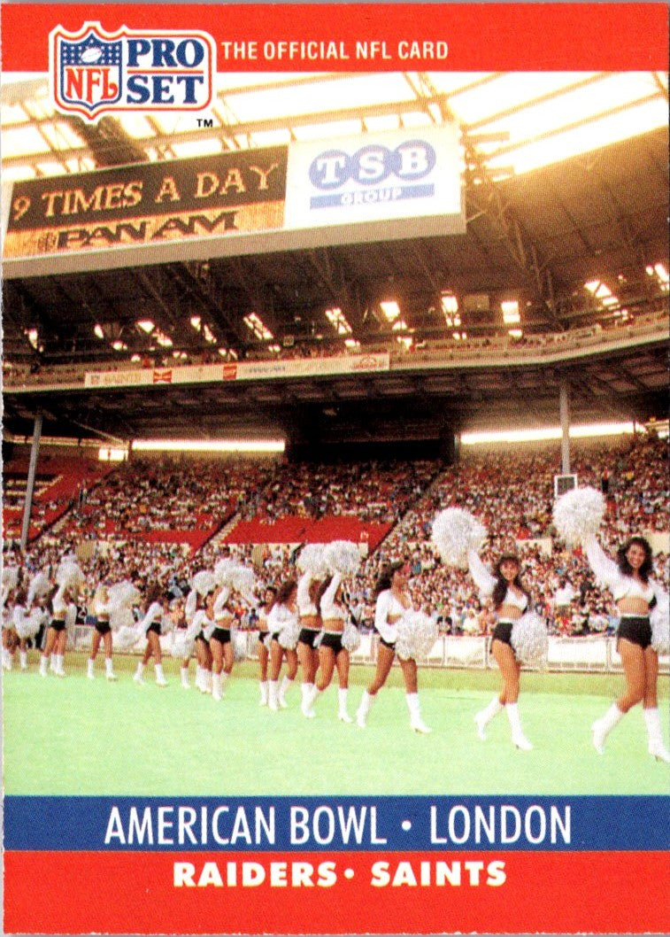 1990 Pro Set American Bowl: London