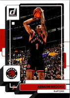 2022 Donruss Holo Laser Red/Gold Armoni Brooks #27