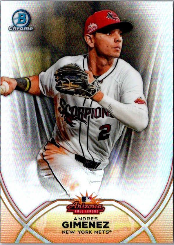 2020 Bowman Chrome 2019 Arizona Fall League Stars Andres Gimenez #AFL-AG