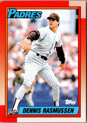 1990 Topps Dennis Rasmussen #449