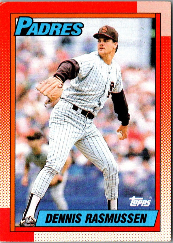 1990 Topps Dennis Rasmussen #449