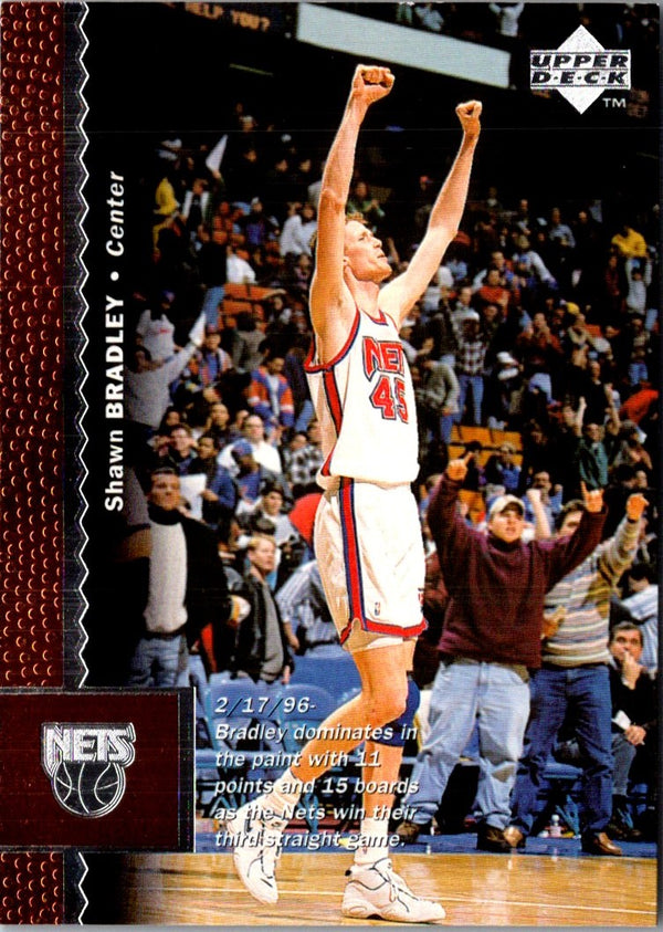 1996 Upper Deck Shawn Bradley #77