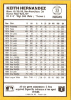 1990 Donruss Best of the AL Keith Hernandez #33