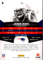 2011 Panini Gridiron Gear Jerod Mayo #3