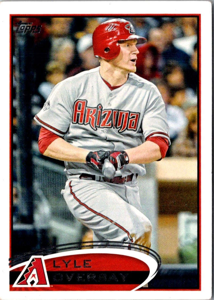 2012 Topps Red Lyle Overbay