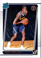2021 Donruss Rated Rookies Bones Hyland #244