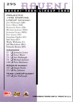 1998 Leaf Rookies & Stars Jim Harbaugh #295