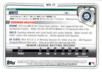 2020 Bowman 1st Edition Evan White #BFE-77