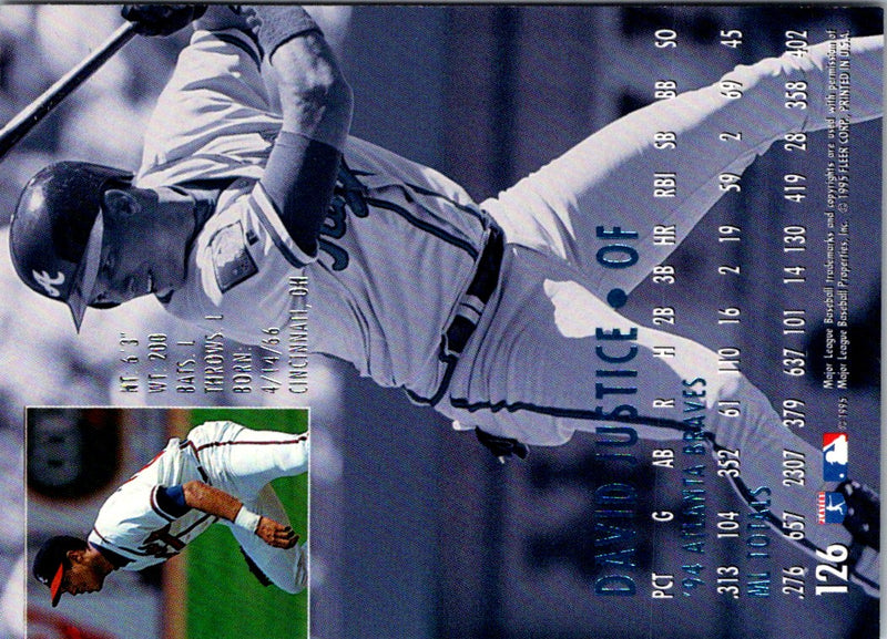 1995 Ultra All-Stars David Cone