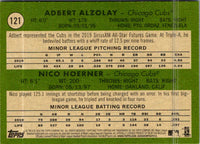 2020 Topps Heritage Adbert Alzolay/Nico Hoerner #121 Rookie