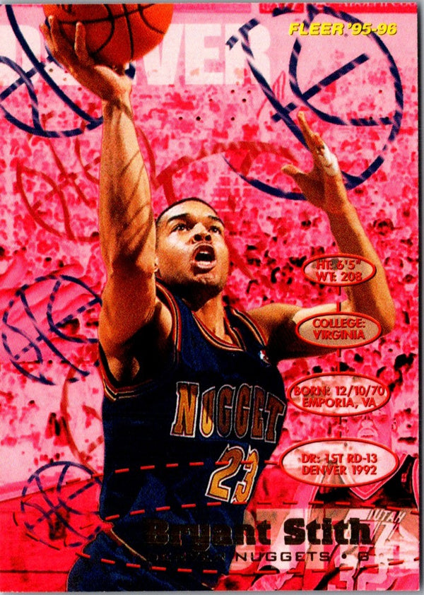 1995 Fleer Bryant Stith #48