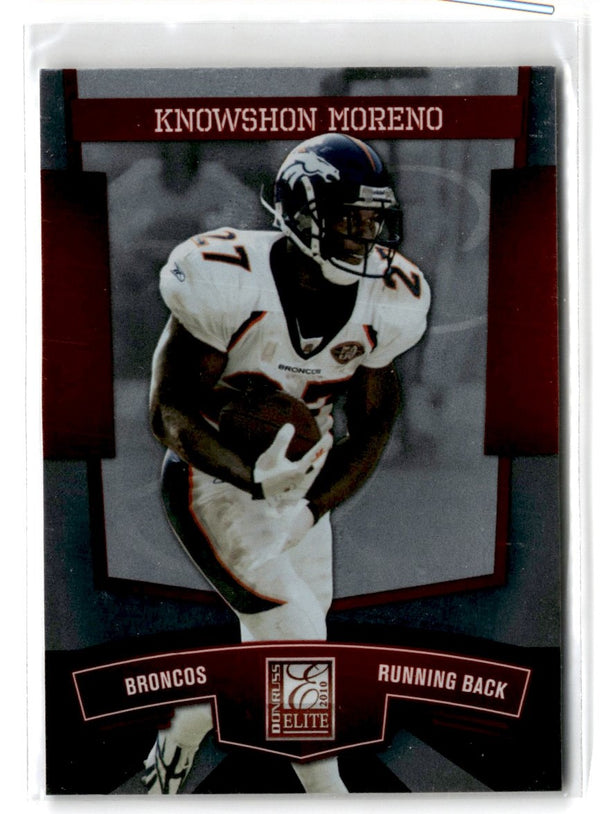 2010 Donruss Elite Knowshon Moreno #30