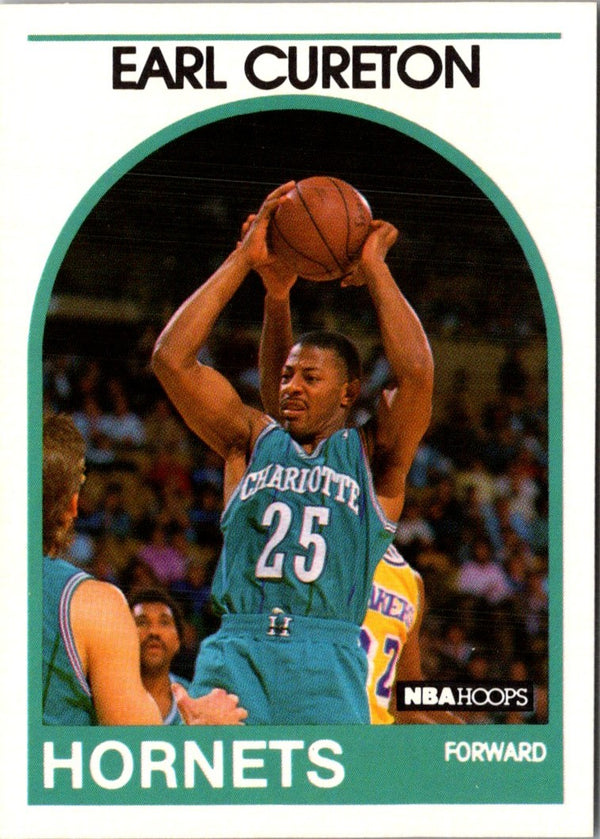 1989 Hoops Earl Cureton #112 Rookie