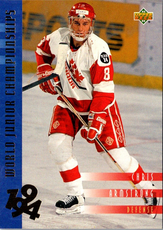 1993 Upper Deck Chris Armstrong #546 Rookie