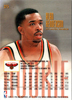 1995 Ultra Alan Henderson #275 Rookie