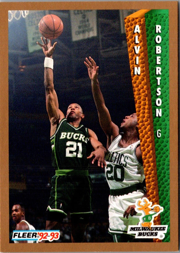 1992 Fleer Alvin Robertson #130