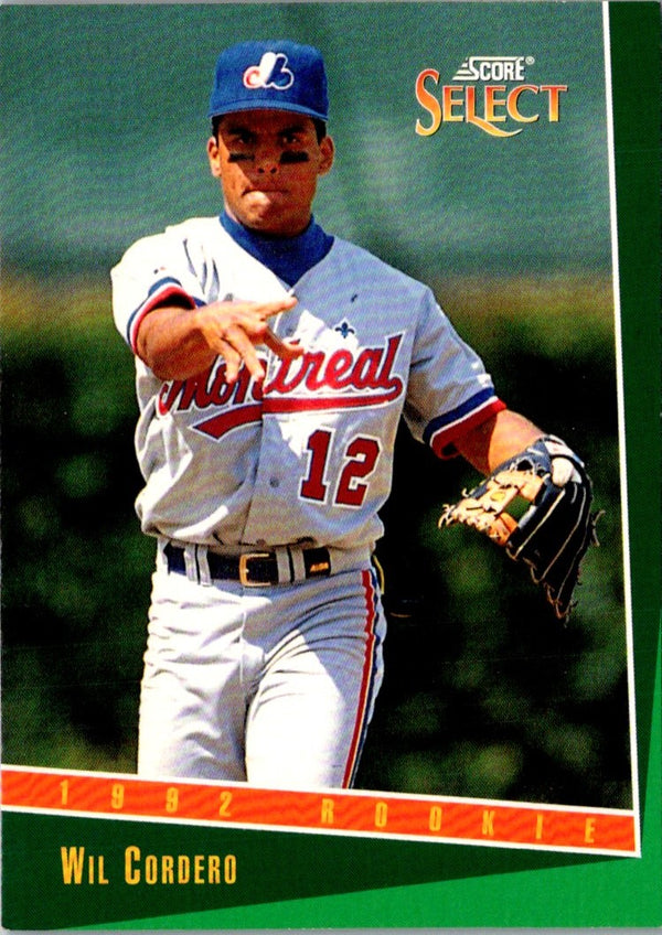 1993 Select Wil Cordero #336