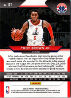 2020 Panini Prizm Troy Brown Jr. #127