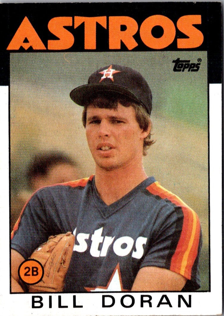 1986 Topps Bill Doran