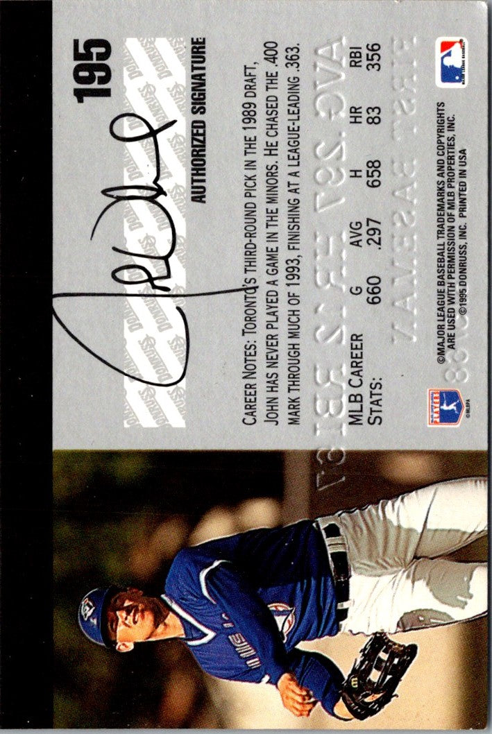 1995 Studio John Olerud