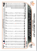 2020 Topps Houston Astros Michael Brantley #HOU-5