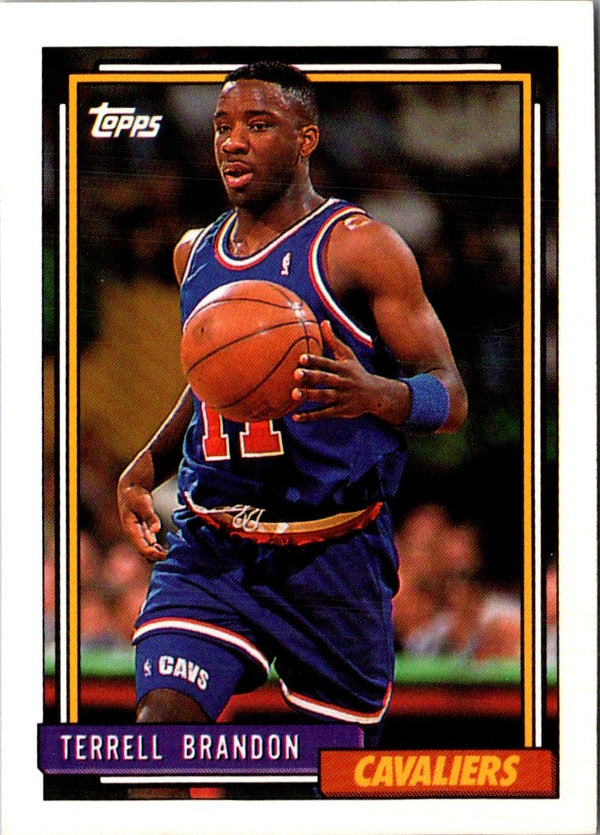 1992 Topps Gold Terrell Brandon #69