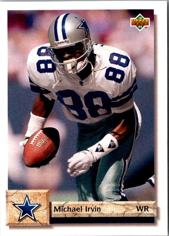 1992 Upper Deck Michael Irvin #345