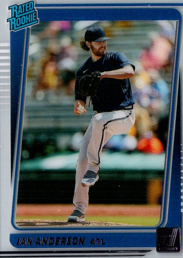 2021 Panini Chronicles Clearly Donruss Ian Anderson #25